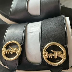Coach sandals
